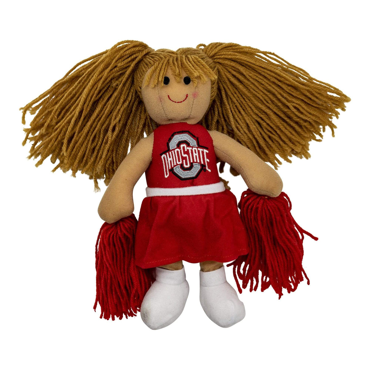 OSU Buckeye Plush Cheerleader 11 Inch West Chester Toys