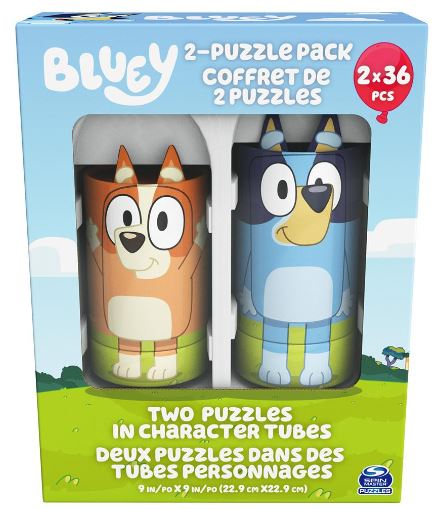 Bluey 2-Puzzle Pack