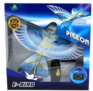 Ebird Blue Pigeon - Flying Bird Drone