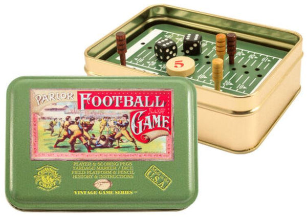 Vintage Game Tin: Parlor Football