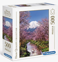 Clementoni 500 Pc Jigsaw Puzzle - Fuji Mountain