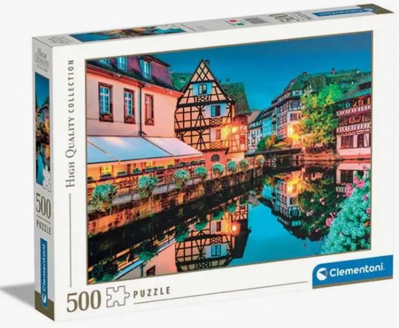 Clementoni 500 Pc Jigsaw Puzzle - Strasbourg Old Town