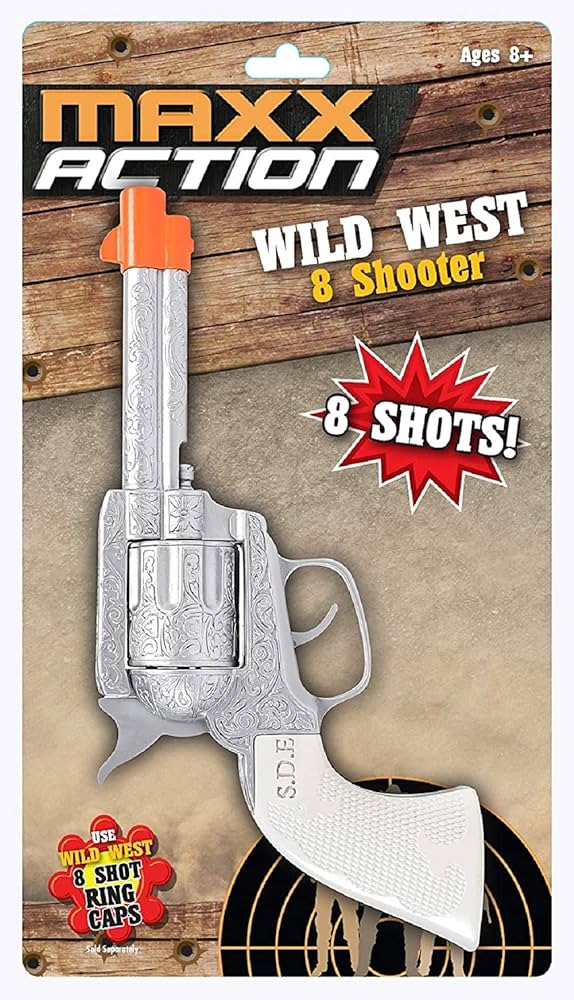 Maxx Action Wild West 8 Shooter – West Chester Toys