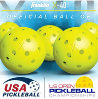 Franklin Pickleballs - X-40 Outdoor - 3 Pack Optic Yellow