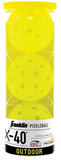 Franklin Pickleballs - X-40 Outdoor - 3 Pack Optic Yellow
