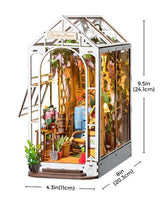 Rolife Holiday Garden House DIY Book Nook Kit
