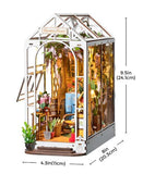 Rolife Holiday Garden House DIY Book Nook Kit