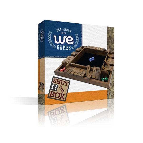 Shut-The-Box 4-Player Coffee Table Size