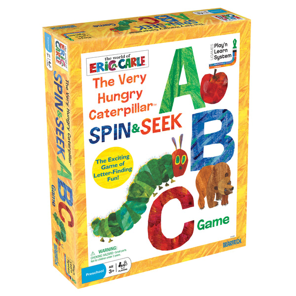 The Very Hungry Caterpillar Spin & Seek ABC Game