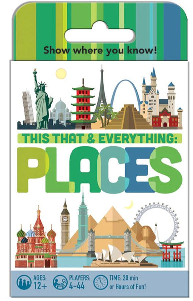 This That & Everything: Places Card Game