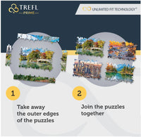 Trefl Prime 1000 Pc Jigsaw Puzzle - Autumn in Amsterdam, Netherlands