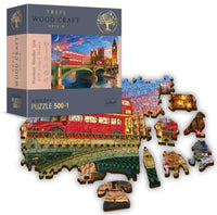 Trefl Wood Craft 501 Piece Wooden Puzzle - London