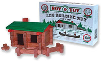 Roy Toy Log Building Set