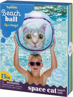 Beach Ball Space Cat