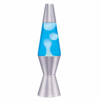 Lava Lamp Accent 11.5 Inch White/Blue