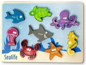 Animal Puzzle Sealife