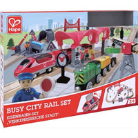 Hape Busy City Rail Set