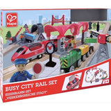 Hape Busy City Rail Set