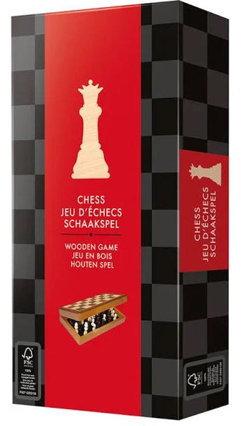 Wooden Folding Chess Game