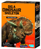 Dig A Dinosaur Skeleton - Triceratops