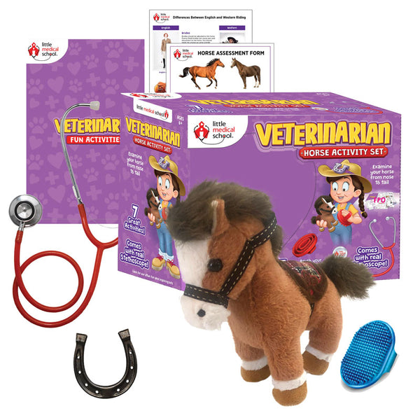Veterinarian Horse Activity Set