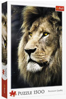 Lion's Portrait 1500 Pc Jigsaw Puzzle