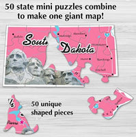 Map of the USA Jigsaw Puzzle