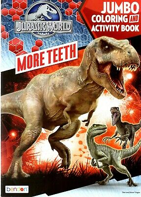 Jurassic World Jumbo Coloring Book & Activity Book