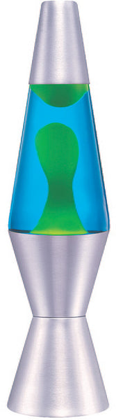 Lava Lamp Accent 11.5 Inch Green/Blue