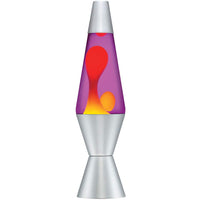 Lava Lamp Accent 11.5 Inch Yellow/Purple