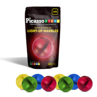 Picasso Tiles Motion Activated LED Light-Up Marbles