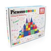 Picasso Tiles 61 Pc Magnetic Tileset