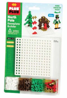 Plus Plus North Pole Baseplate Builder