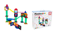 Picasso Tiles Magnetic Marble Run Set 70 Pieces