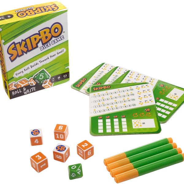 Skip-Bo Dice Game