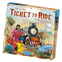 Ticket to Ride - India + Switzerland