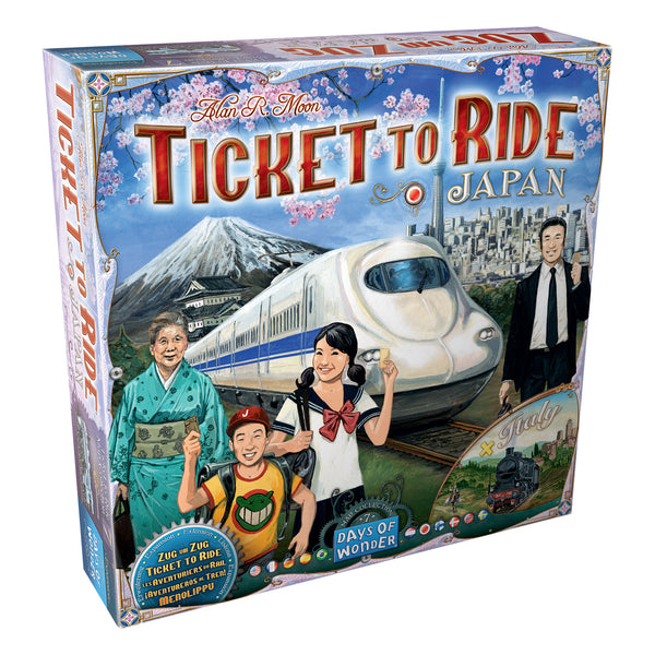 Ticket to Ride Japan + Italy