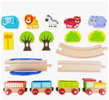 Small Foot Wooden Train Set - 24 Pc