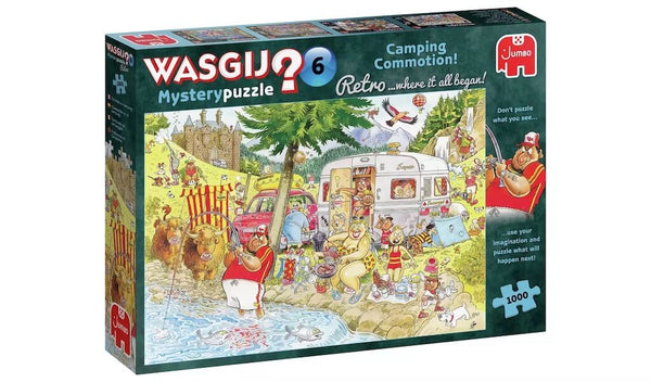 Wasgij Mystery Puzzle - Camping Commotion
