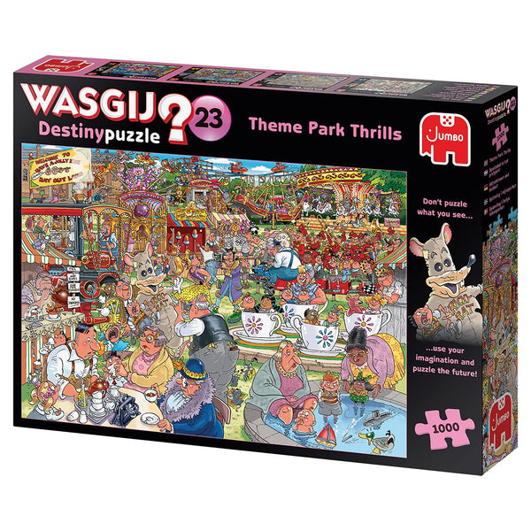 Wasgij Destiny Puzzle - Theme Park Thrills