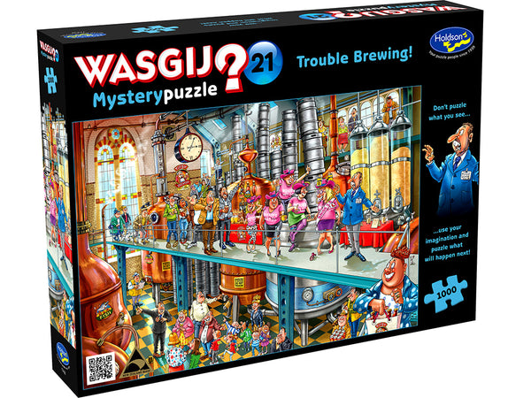 Wasgij Mystery Puzzle - Trouble Brewing