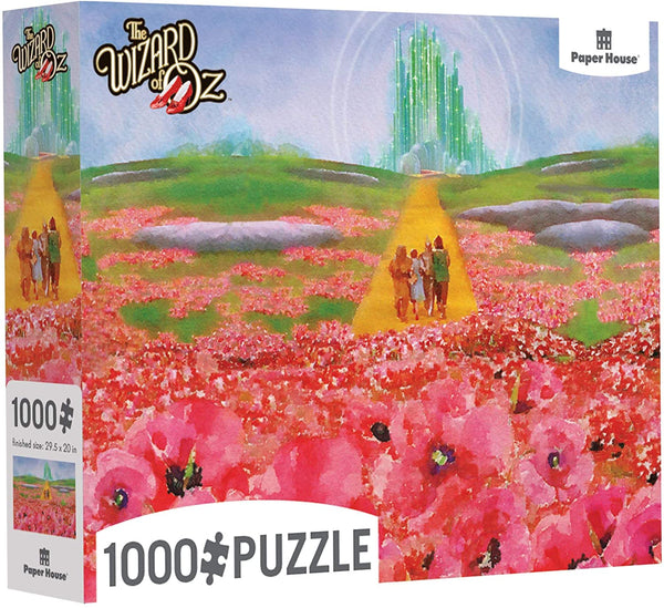 The Wizard of Oz Poppy Fields Jigsaw Puzzle