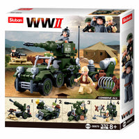 Sluban WWII 4 into 1 Building Brick Set